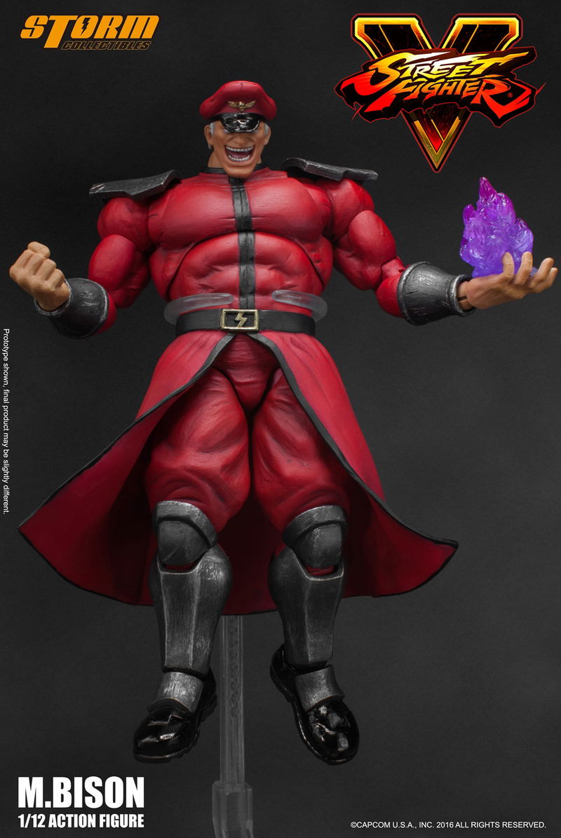 Street Fighter V 1/12 Scale Pre-Painted Action Figure: M. Bison image 8