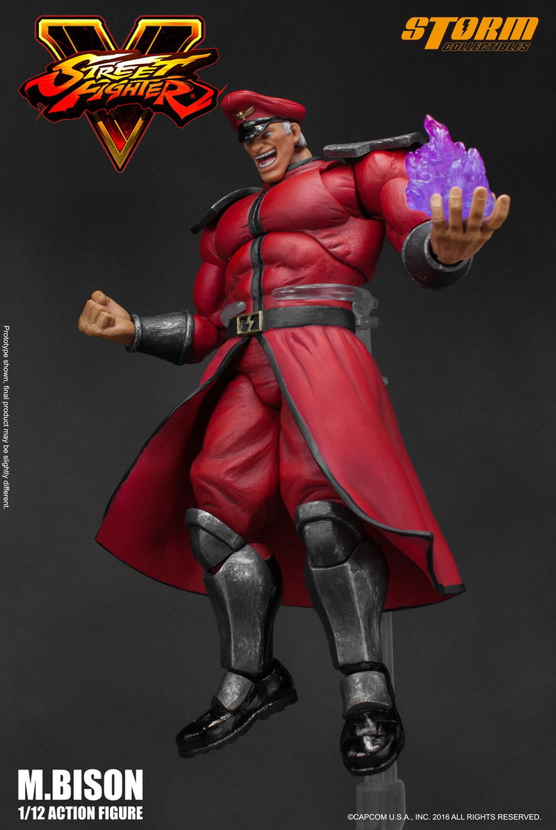 Street Fighter V 1/12 Scale Pre-Painted Action Figure: M. Bison image 9