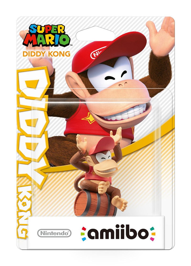 amiibo Super Mario Collection Figure (Diddy Kong) image 1