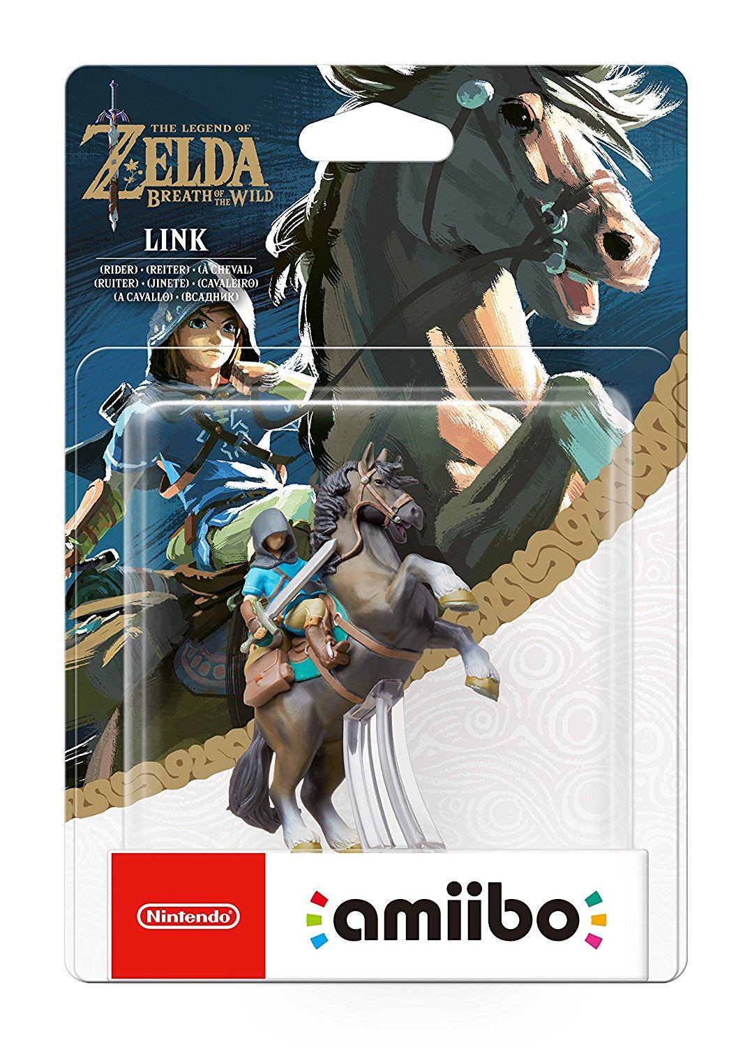 amiibo The Legend of Zelda: Breath of the Wild Series Figure (Link - Rider)