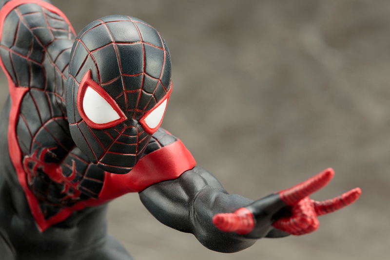ARTFX+ Ultimate Comics Spider-Man 1/10 Scale Pre-Painted Figure: Spider-Man (Miles Morales) (Re-run) image 12