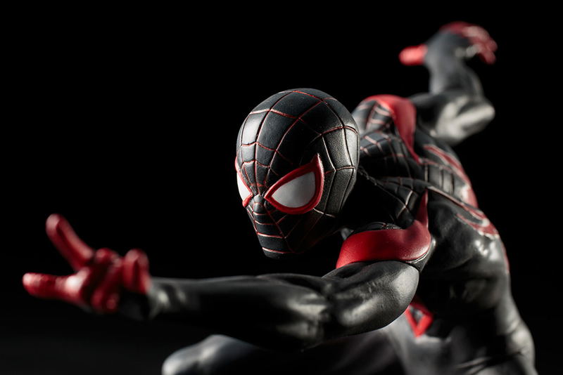 ARTFX+ Ultimate Comics Spider-Man 1/10 Scale Pre-Painted Figure: Spider-Man (Miles Morales) (Re-run) image 13