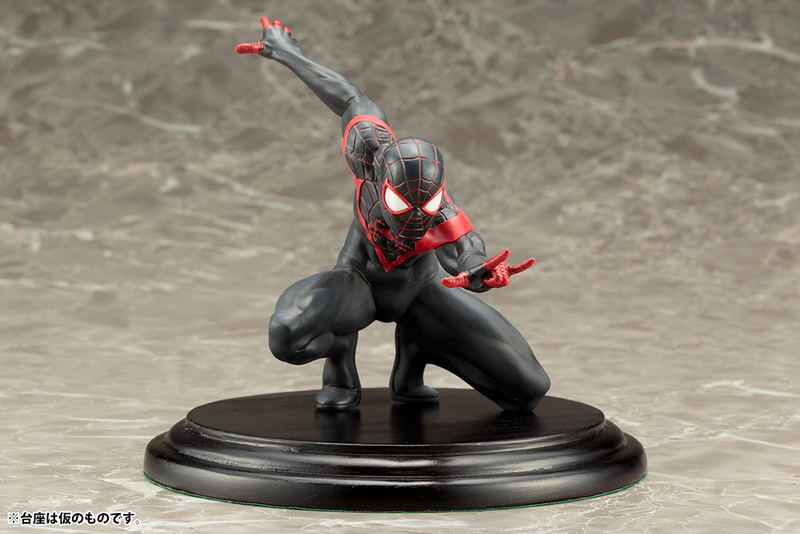 ARTFX+ Ultimate Comics Spider-Man 1/10 Scale Pre-Painted Figure: Spider-Man (Miles Morales) (Re-run) image 3