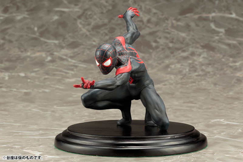 ARTFX+ Ultimate Comics Spider-Man 1/10 Scale Pre-Painted Figure: Spider-Man (Miles Morales) (Re-run) image 4