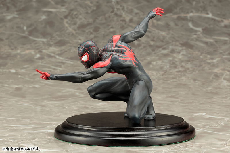 ARTFX+ Ultimate Comics Spider-Man 1/10 Scale Pre-Painted Figure: Spider-Man (Miles Morales) (Re-run) image 5