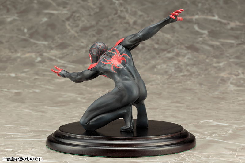 ARTFX+ Ultimate Comics Spider-Man 1/10 Scale Pre-Painted Figure: Spider-Man (Miles Morales) (Re-run) image 6