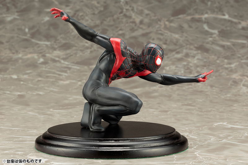 ARTFX+ Ultimate Comics Spider-Man 1/10 Scale Pre-Painted Figure: Spider-Man (Miles Morales) (Re-run) image 9