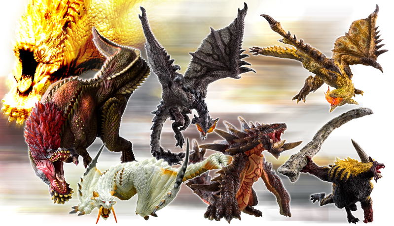 Capcom Figure Builder Monster Hunter: Standard Model Plus Anger Ver. Kai (Set of 6 pieces) (Re-run) image 2