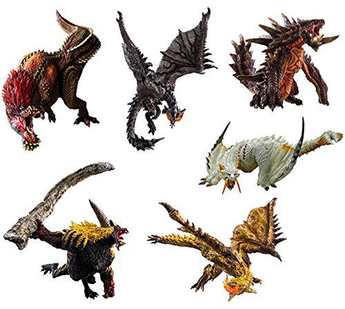 Capcom Figure Builder Monster Hunter: Standard Model Plus Anger Ver. Kai (Set of 6 pieces) (Re-run) image 1