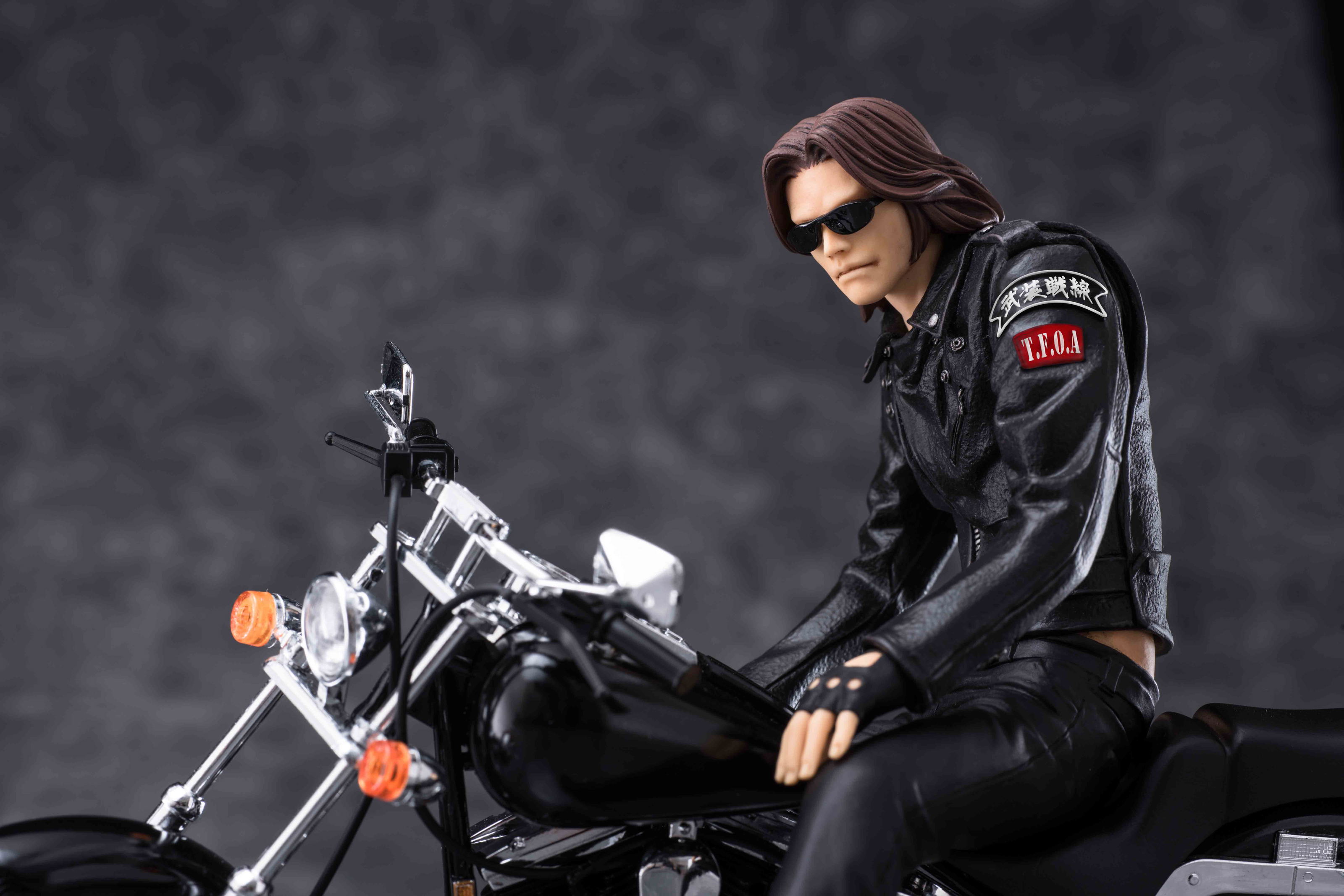 Crows x Worst 1/12 Scale Pre-Painted Figure & Model Kit: Busou