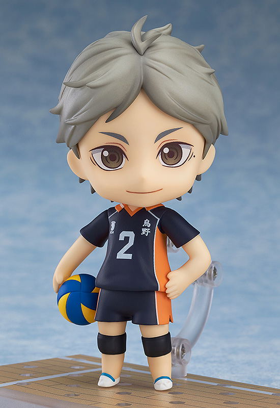 Nendoroid No. 665 Haikyu!! Karasuno High vs Shiratorizawa Academy: Koushi Sugawara (Re-run) image 2