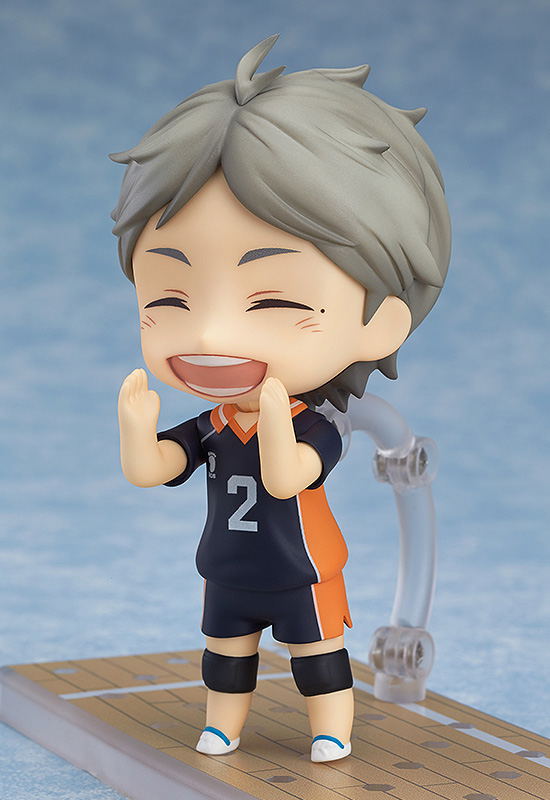 Nendoroid No. 665 Haikyu!! Karasuno High vs Shiratorizawa Academy: Koushi Sugawara (Re-run) image 4