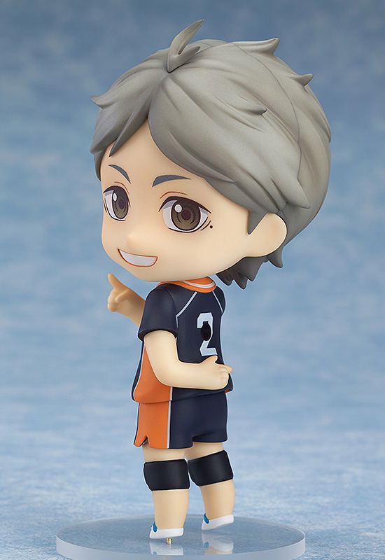 Nendoroid No. 665 Haikyu!! Karasuno High vs Shiratorizawa Academy: Koushi Sugawara (Re-run) image 6