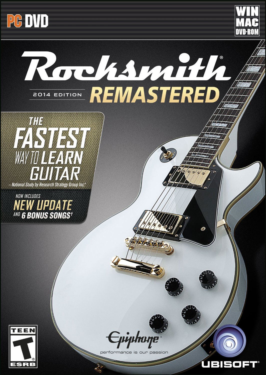 Windows PC用 DVD-ROM ロックスミス2014 Rocksmith 2014 Edition: Remastered (DVD-ROM) עבור Windows