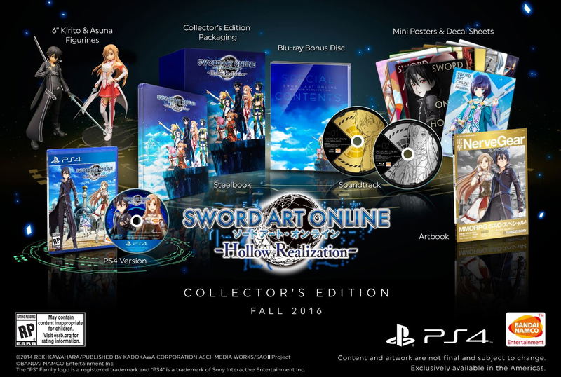 Sword Art Online: Hollow Realization [Collector's Edition] (English Subs) image 1