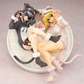 IS Infinite Stratos 1/7 Scale Pre-Painted Figure: Laura & Charlotte Nekomimi Pajama thumbnail 2