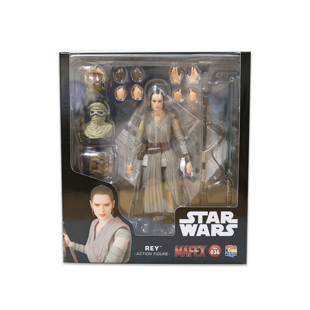 MAFEX STAR WARS Rey アクションフィギュア 036 Medicom MAFEX No. 036 Star Wars Rey (Star Wars: The Force Awakens)