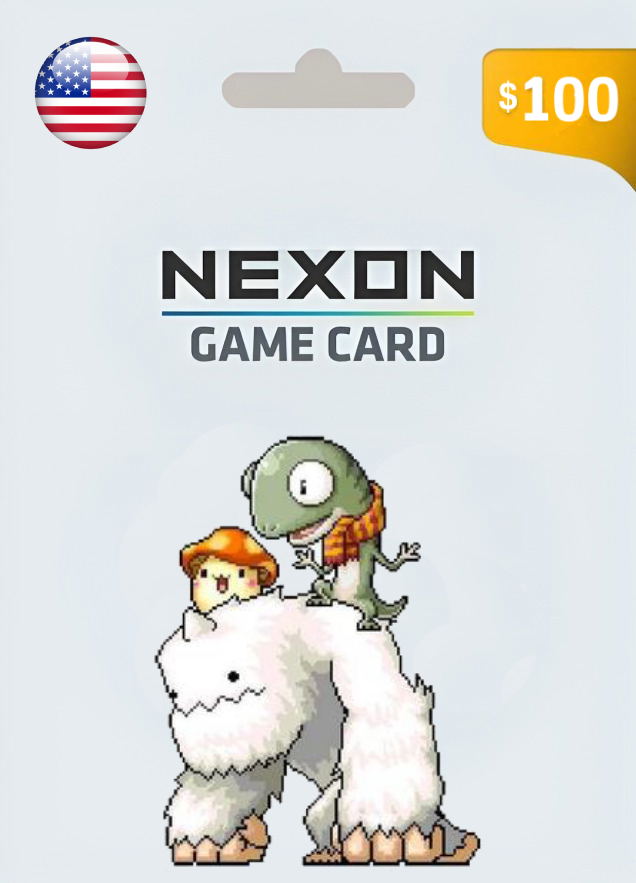 Nexon Cash Card (USD 100) | US Account Only <span class="ext ext_digital">digital</span> image 1