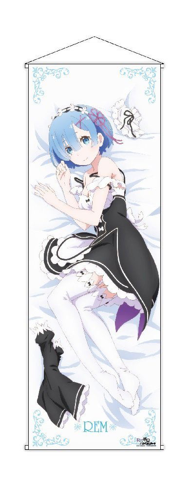 Re:Zero kara Hajimeru Isekai Seikatsu Almost Life-size Tapestry: Rem image 1