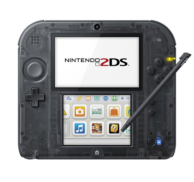 Nintendo 2DS (Clear Black) image 2