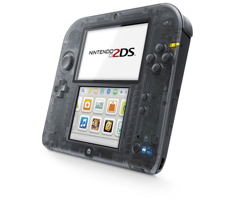 Nintendo 2DS (Clear Black) image 3