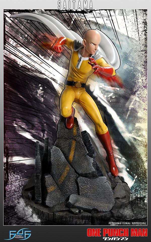 One Punch Man 1/4 Scale Statue: Saitama image 2