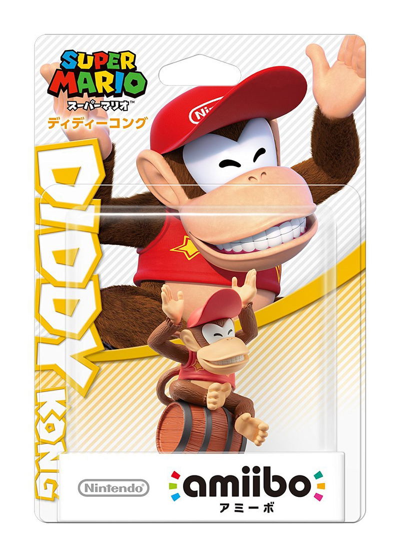 amiibo Super Mario Collection Figure (Diddy Kong) image 1