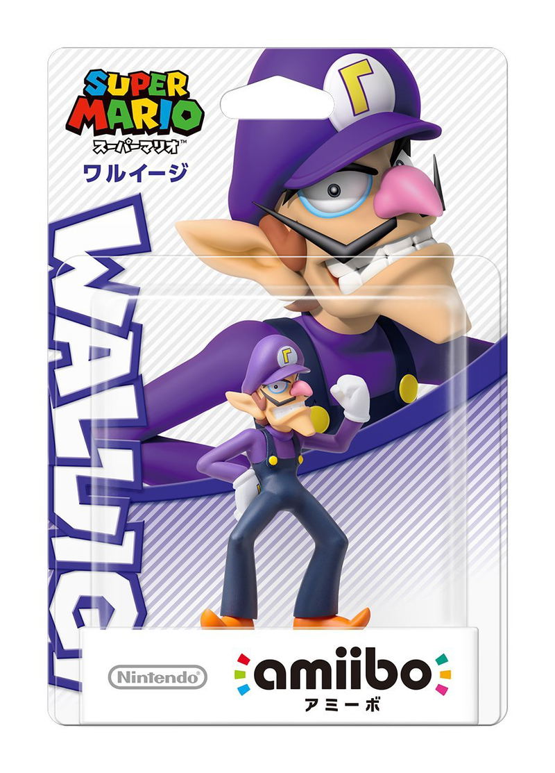 amiibo Super Mario Series Figure (Waluigi) image 1
