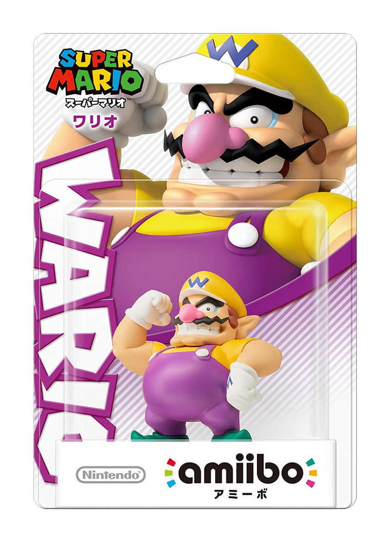 amiibo Super Mario Series Figure (Wario) image 1
