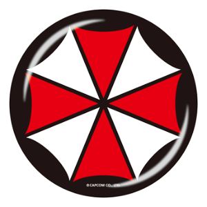 Biohazard Can Badge: Umbrella (Set of 2 pieces)