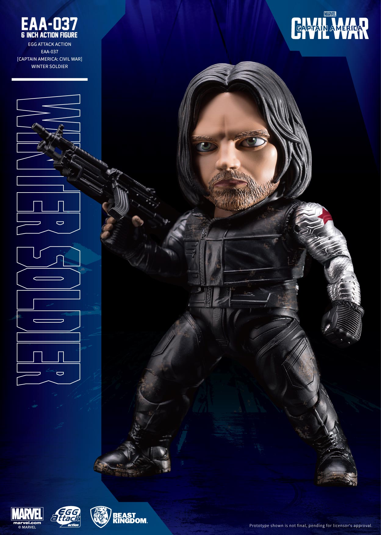 Egg Attack Captain America Civil War: Winter Soldier