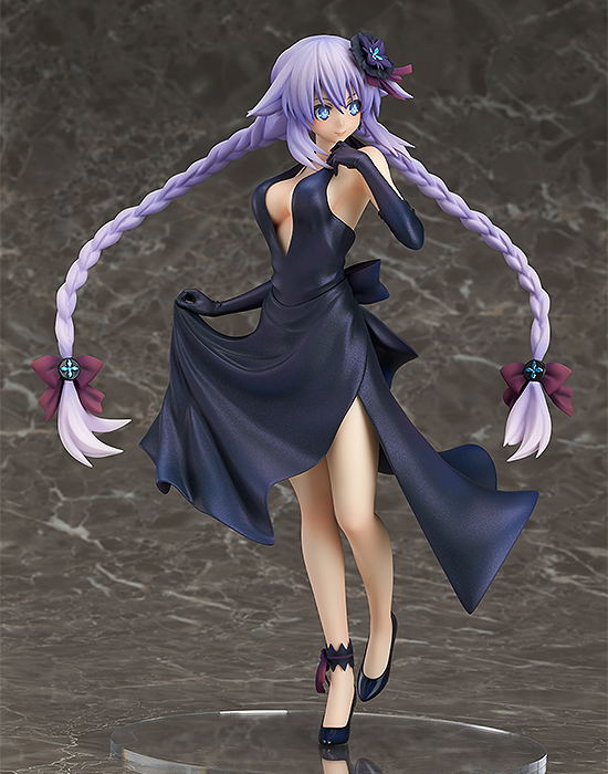 Hyperdimension Neptunia 1/7 Scale Pre-Painted Figure: Purple Heart Dress Ver. image 3