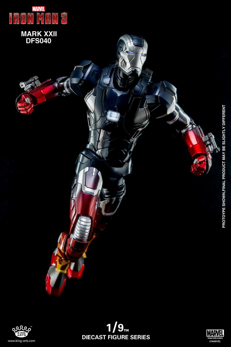 King Arts Iron Man 3 1/9 Diecast Figure Series: Iron Man Mark 22 image 10
