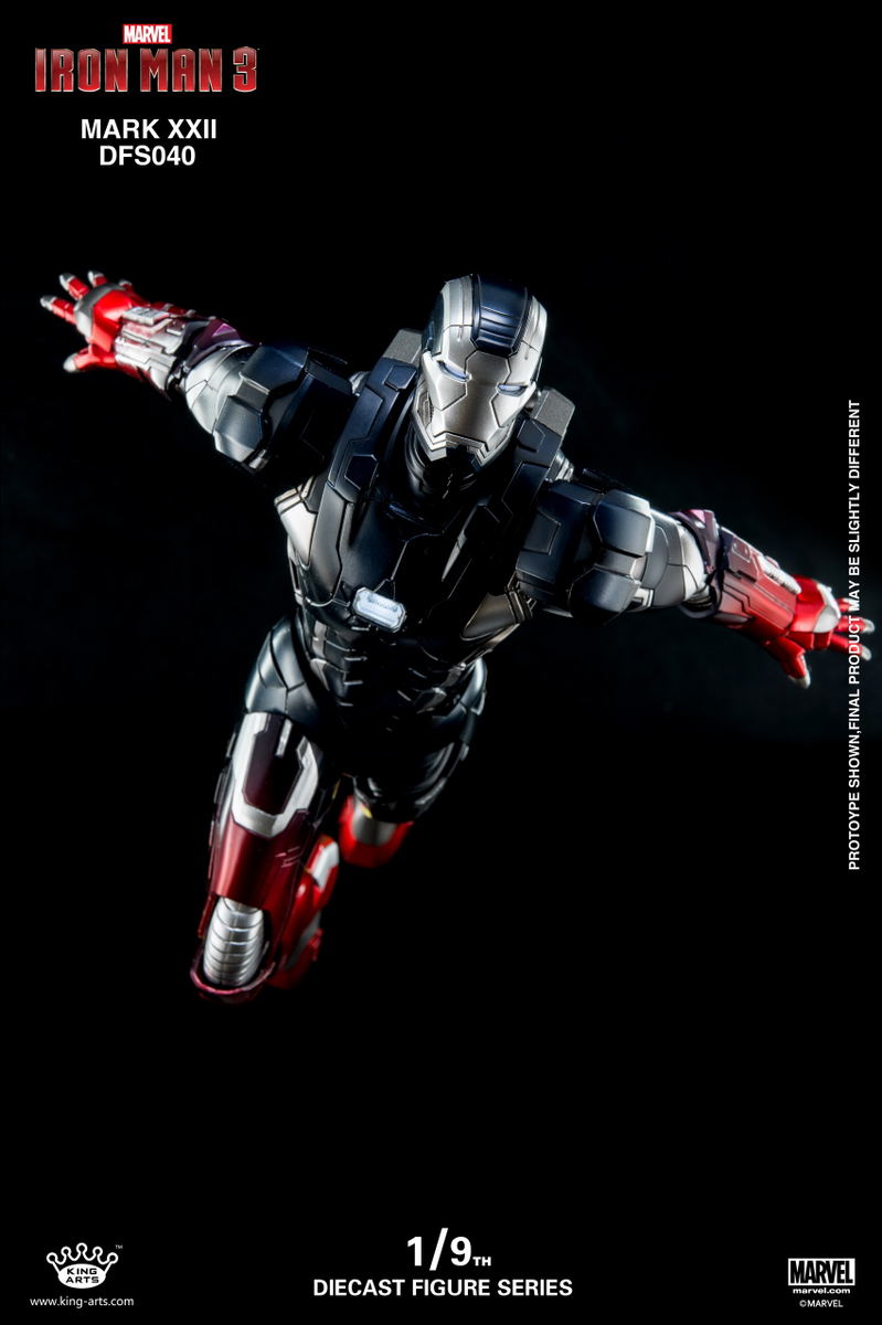King Arts Iron Man 3 1/9 Diecast Figure Series: Iron Man Mark 22 image 12