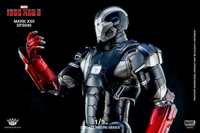 King Arts Iron Man 3 1/9 Diecast Figure Series: Iron Man Mark 22 image 13
