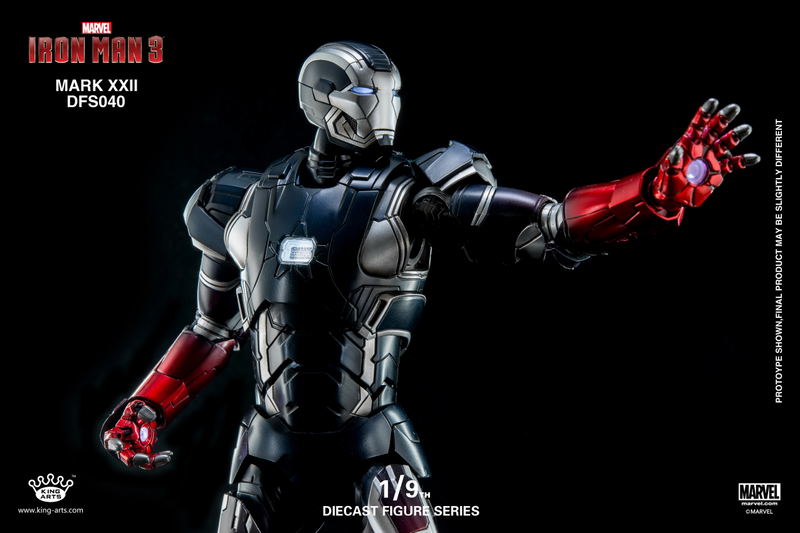 King Arts Iron Man 3 1/9 Diecast Figure Series: Iron Man Mark 22 image 14
