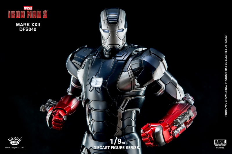 King Arts Iron Man 3 1/9 Diecast Figure Series: Iron Man Mark 22 image 15