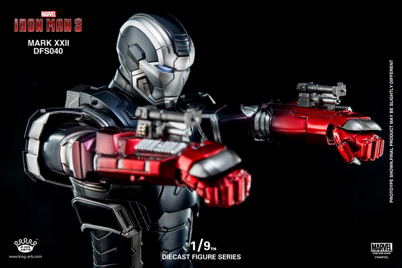King Arts Iron Man 3 1/9 Diecast Figure Series: Iron Man Mark 22 image 16
