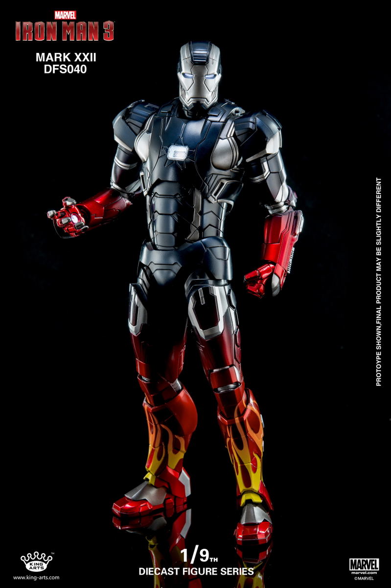 King Arts Iron Man 3 1/9 Diecast Figure Series: Iron Man Mark 22 image 7