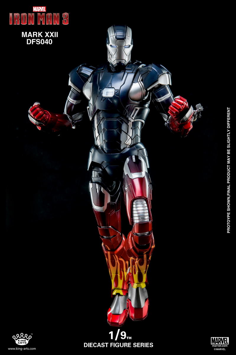 King Arts Iron Man 3 1/9 Diecast Figure Series: Iron Man Mark 22 image 8