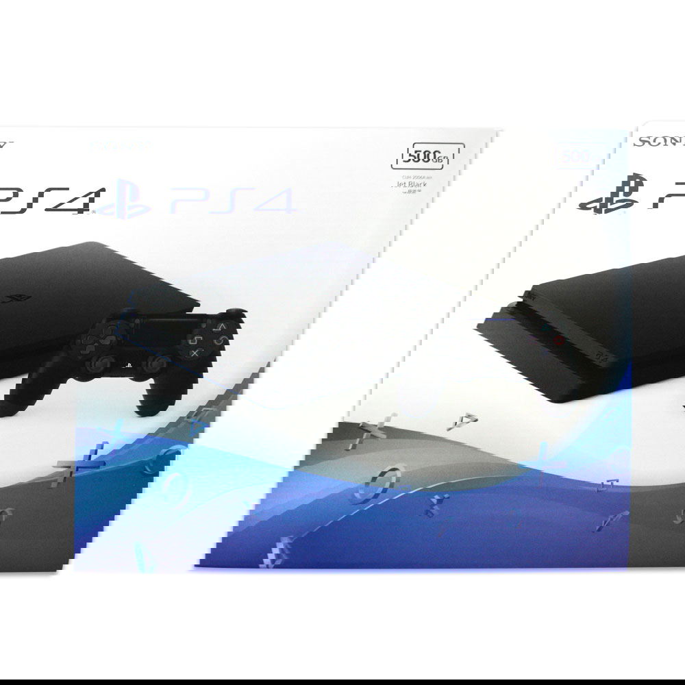 PlayStation4®︎ CUH-2000B 1TB Jet Black PlayStation 4 CUH-2000 Series 500GB HDD (Jet Black)