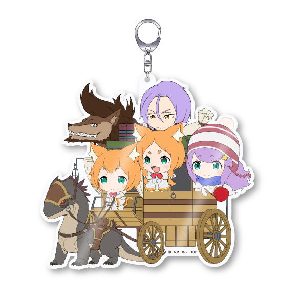 Re:Zero kara Hajimeru Isekai Seikatsu Chararide Acrylic Keychain: Anastasia Team image 1