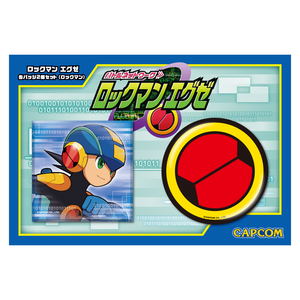 Rockman EXE Can Badge: Rockman (Set of 2 pieces)_