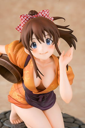 The Idolm@ster Million Live!! 1/8 Scale Pre-Painted Figure: Minako Satake Poka Poka Service Ver.