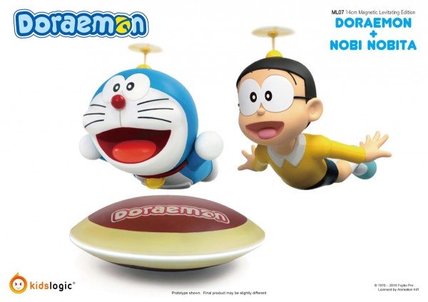 Doraemon: Doraemon & Nobi Nobita ML-07 Magnetic Levitating Ver. Base Set image 1