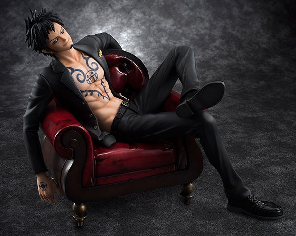 One Piece Excellent Model Portrait of Pirates SOC 1/8 Scale Pre-Painted Figure: Trafalgar Law image 1