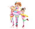 The Idolmaster Cinderella Girls Dream Tech 1/8 Scale Figure: Decoration Jougasaki Rika & Moroboshi Kirari & Akagi Miria Premium Set thumbnail 2
