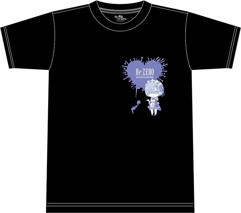 Nendoroid Plus Re:Zero kara Hajimeru Isekai Seikatsu T-Shirt: Rem (XL Size) image 1