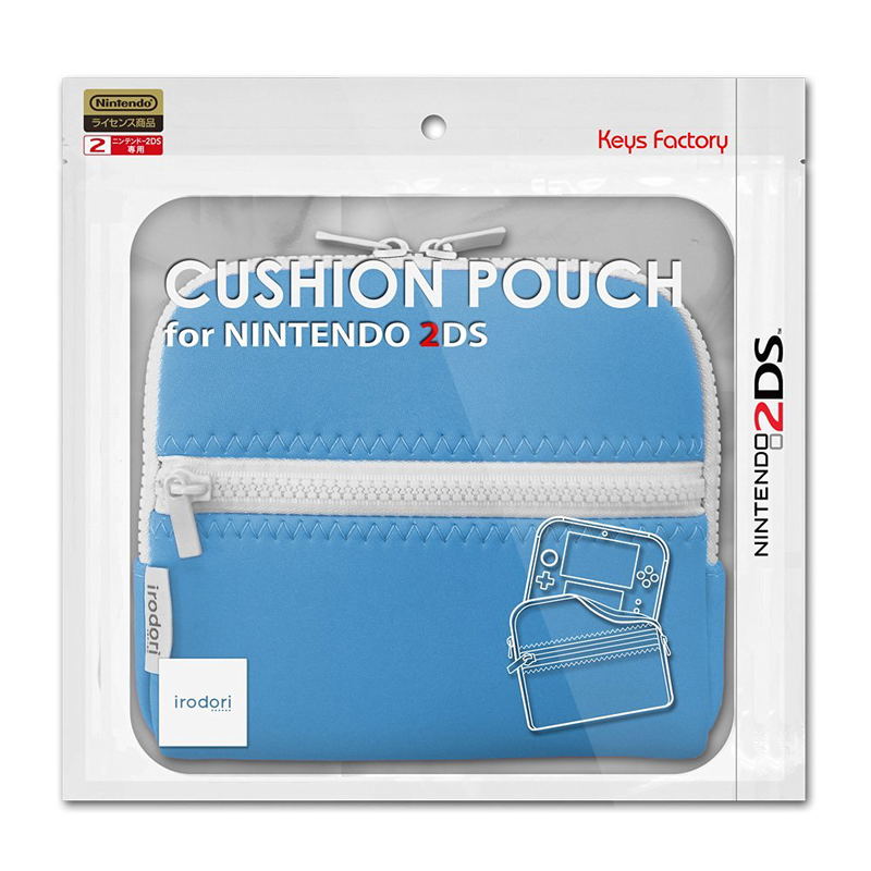 Cushion Pouch for 2DS (Blue) image 1