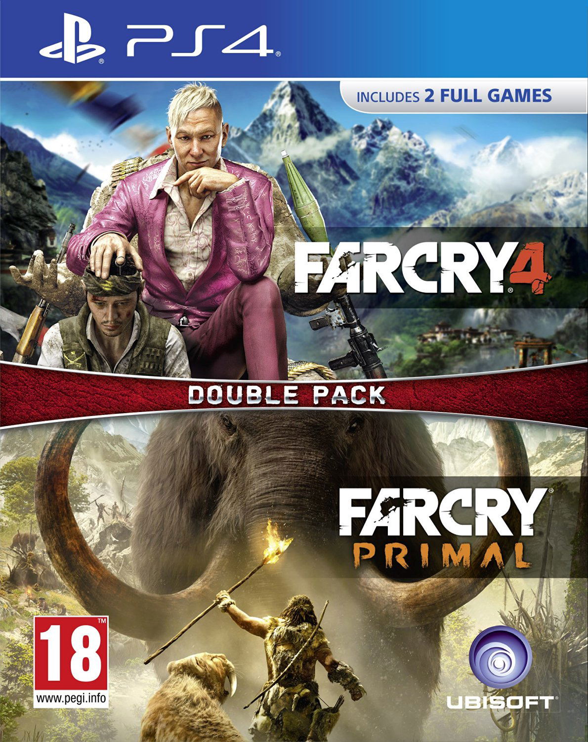 Far Cry 4 / Far Cry Primal Double Pack for PlayStation 4